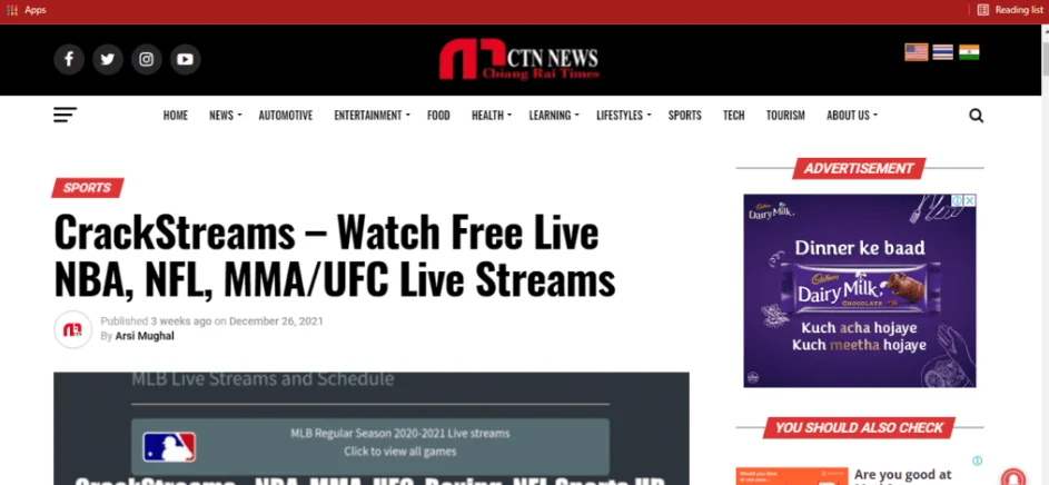 Final Thoughts on Crackstreams 2.0