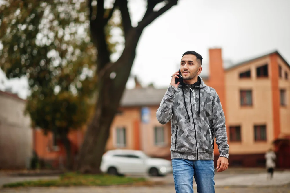 Athleisure outfit for men with hoodie