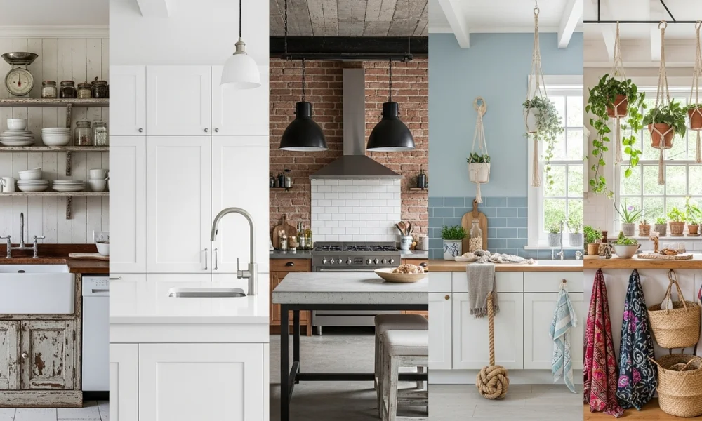 Five unique kitchen decor styles and theme ideas
